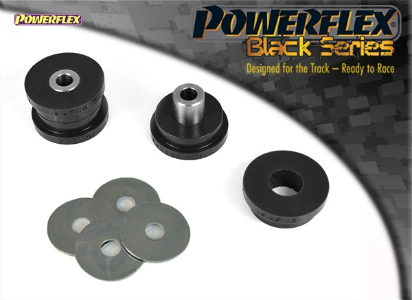 Powerflex Black Series Rear Shock Absorber Top Mounting Bush Kit for Fiat 500