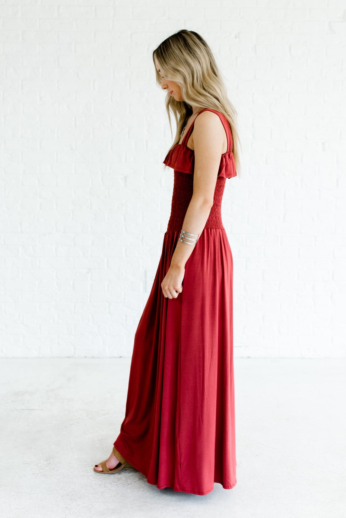 damsel in distress maxi skirt