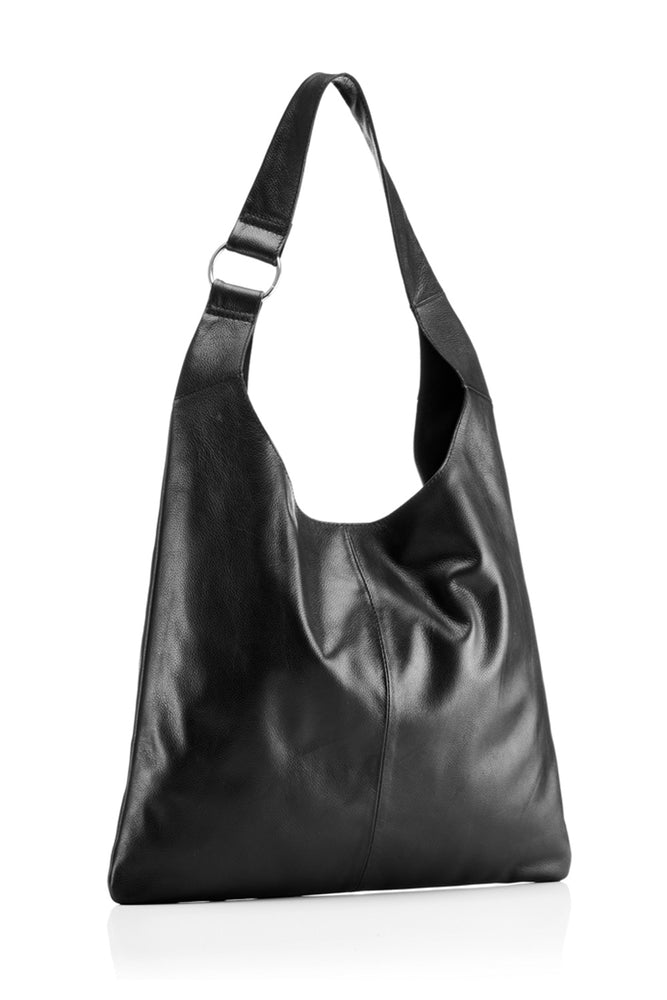 Sling Bag - Black Leather – The Handbag Edit