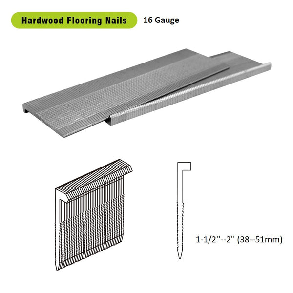 Download L Cleat Nails Flooring Nail | 16 Gauge | 1-1/2" to 2 ...