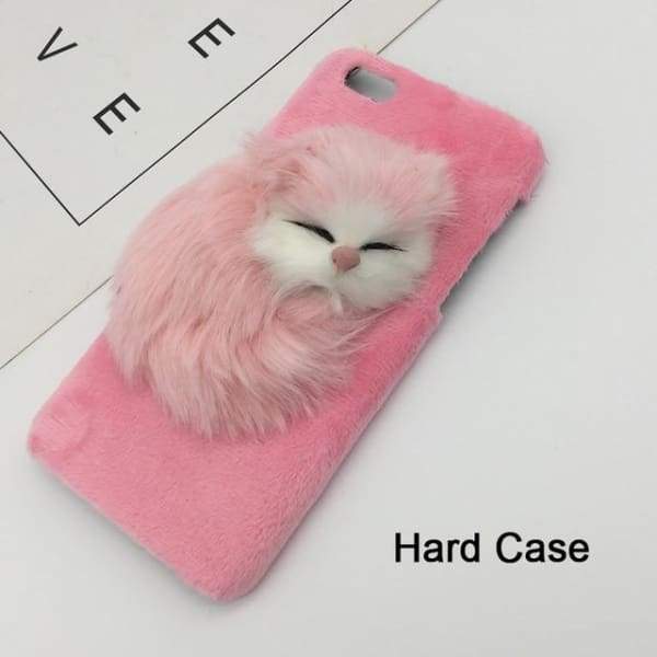 fluffy phone case