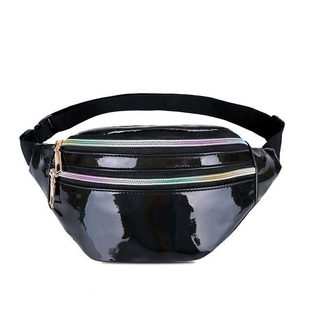 holographic waist bag