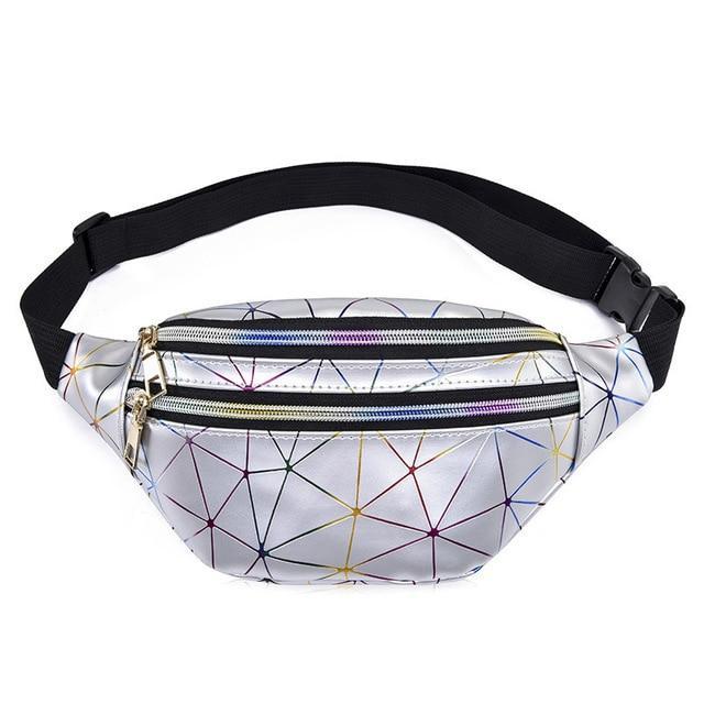 holographic waist bag