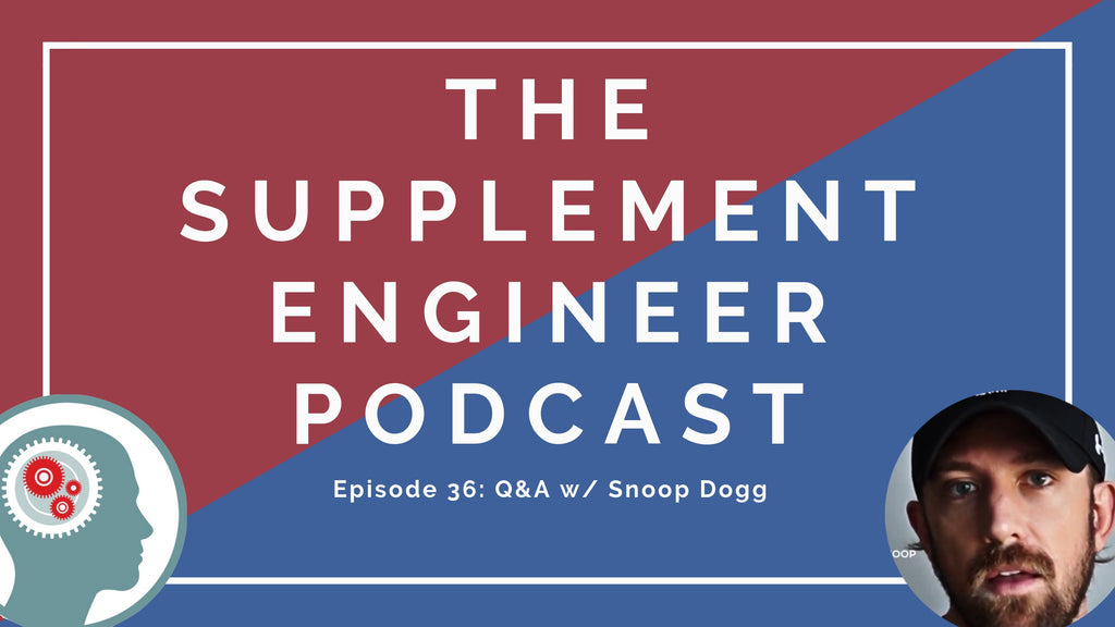 Episode #36 of the Supplement Engineer Podcast features Justin Hall, creator of Supplement Snoop, for the third time as we tag team a listener Q&A session.