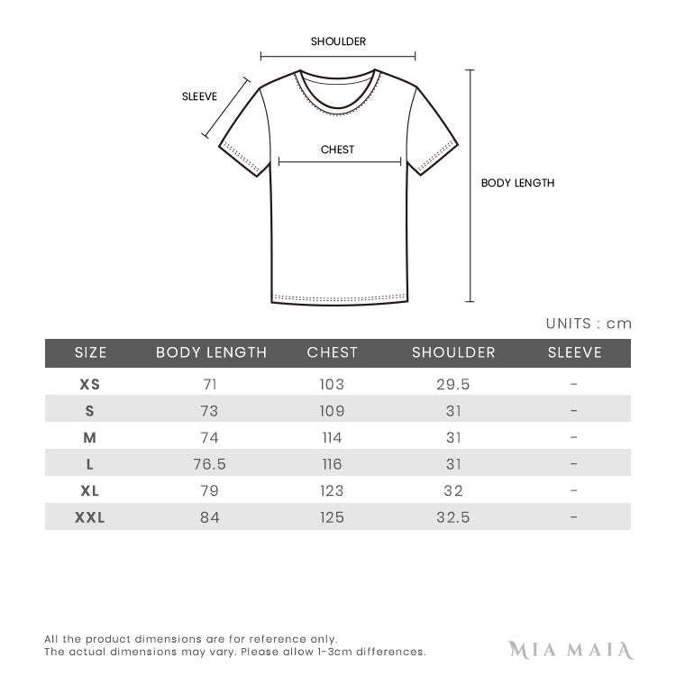 Champion Basketball Mesh Vest | Size Chart | Mia-Maia.com