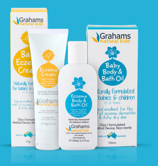 Grahams Natural baby eczema cream value pack