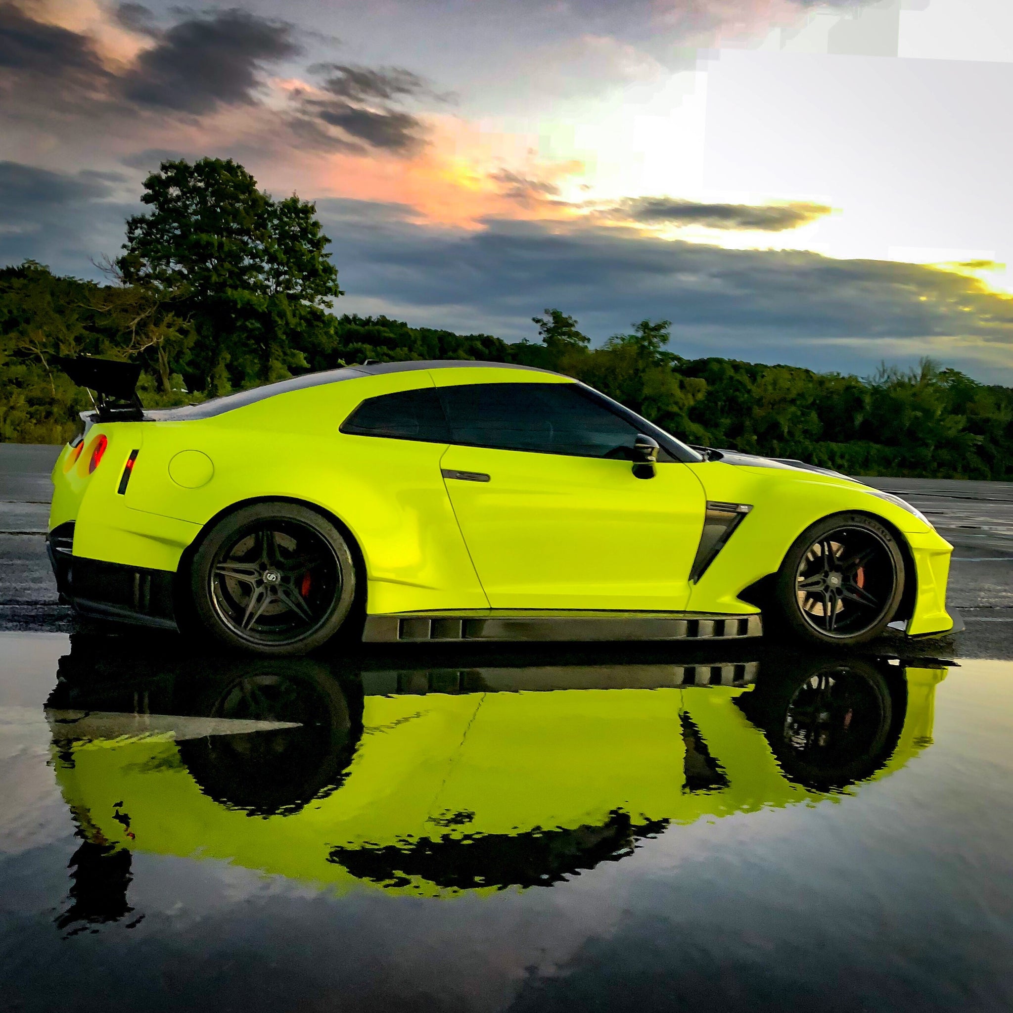 R35 GTR Carbon Shogun Wide Body Kit - Installed