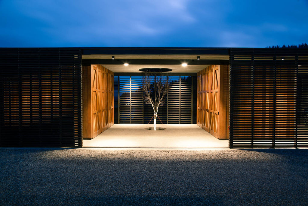 Modern timber exterior design