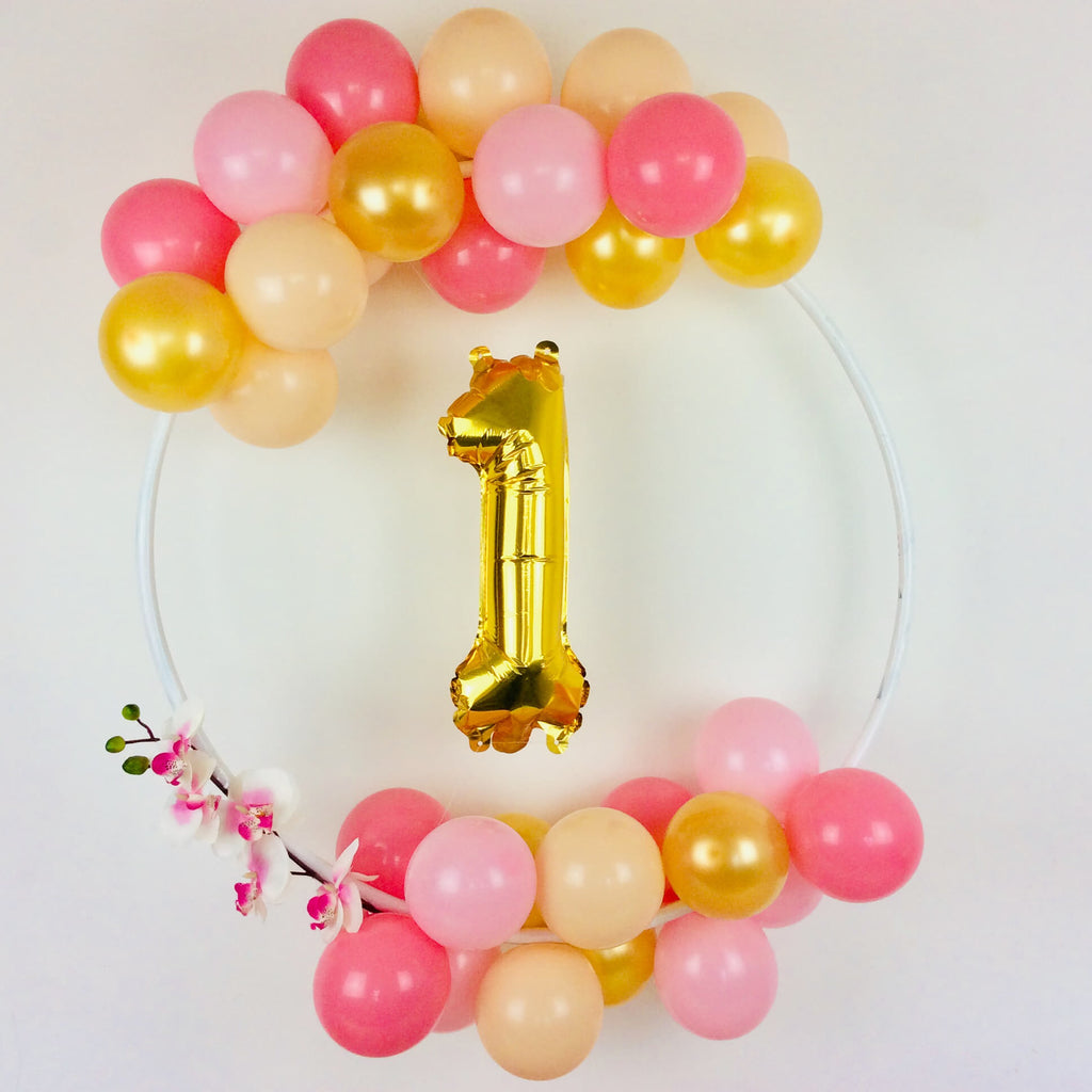 How to Create an Amazing 1st Birthday Balloon Hoop Decoration Blog I First Birthday I My Dream Party Shop I UK