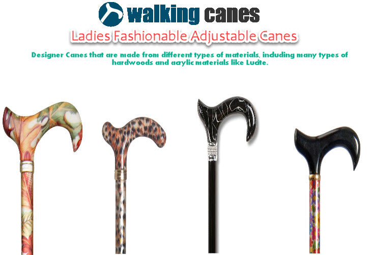 ladies adjustable walking cane