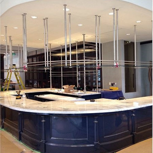 Stainless Steel Bar Shelving_Collete Toronto