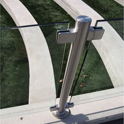 Glass guard rails