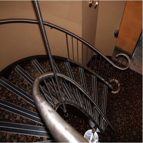 Metal stair railings_CN Tower