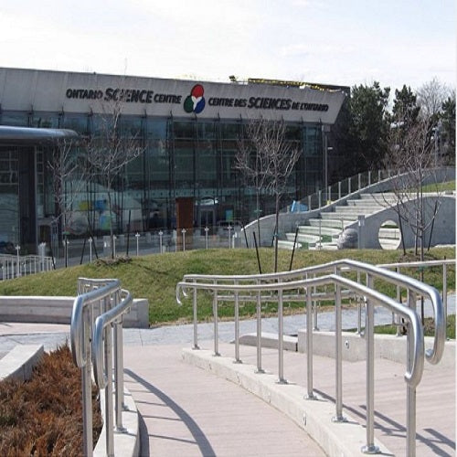 Metal railings_Ontario Science Centre
