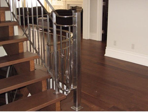 Metal Stair Railing, steel handrail