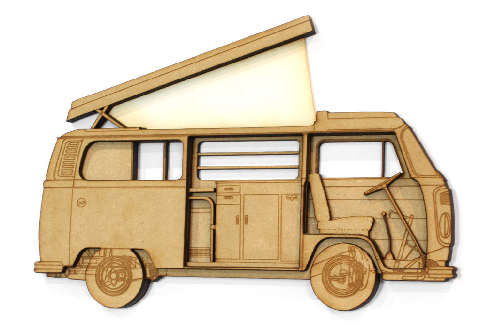 VW T2 campervan art
