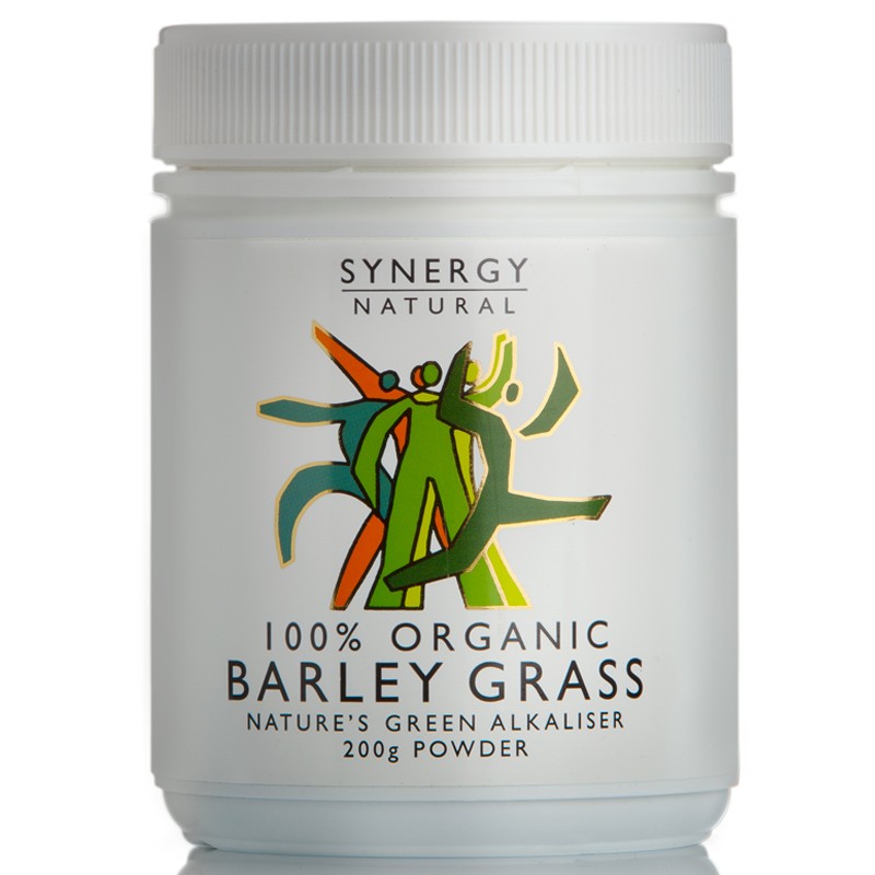 Synergy Natural, Barley Grass, Organic, Powder, 200 g - Mega Vitamins