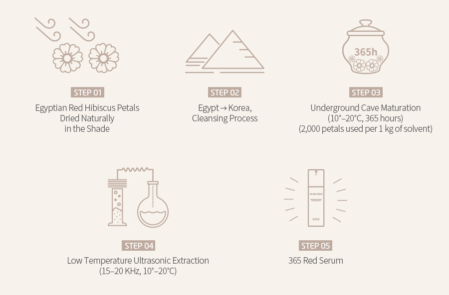 Hibiscus Flower Extraction Process