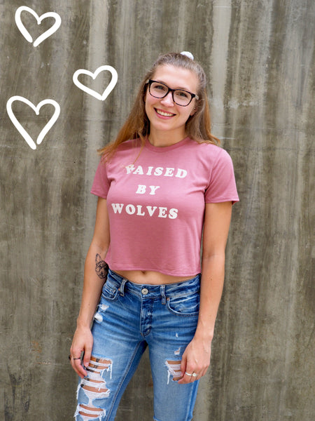 raised by wolves pink crop