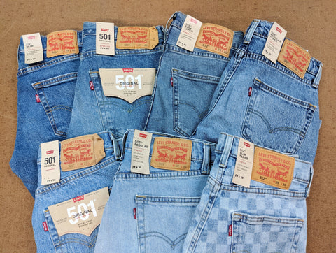 Levi's Men's Jeans in Summer Shades at Dave's New York