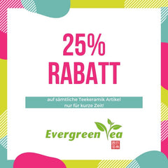 25% Rabatt auf Teetassen und Teeschalen