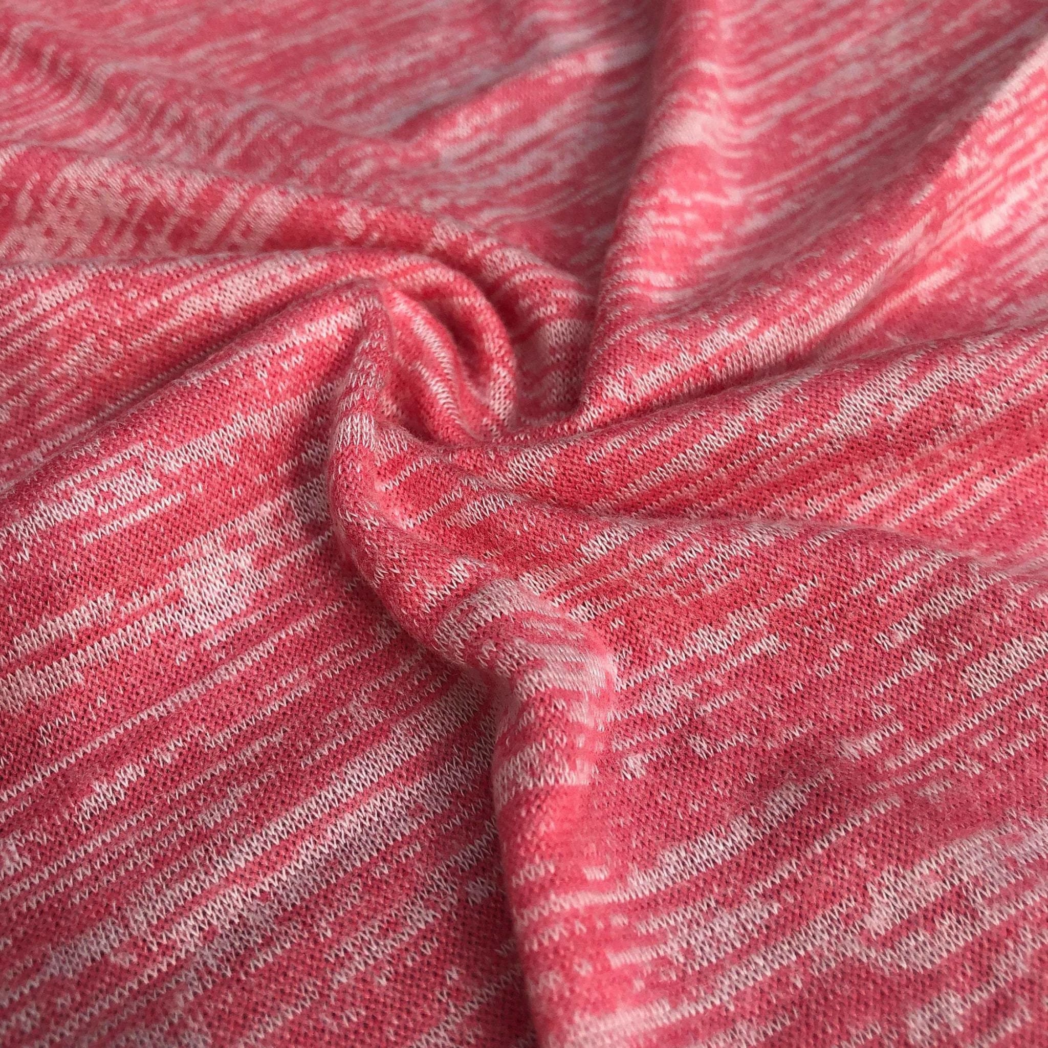 White-Red-Multi Tie Dye Printed Rayon Stretch Jersey Knit Fabric – Fabric  Depot