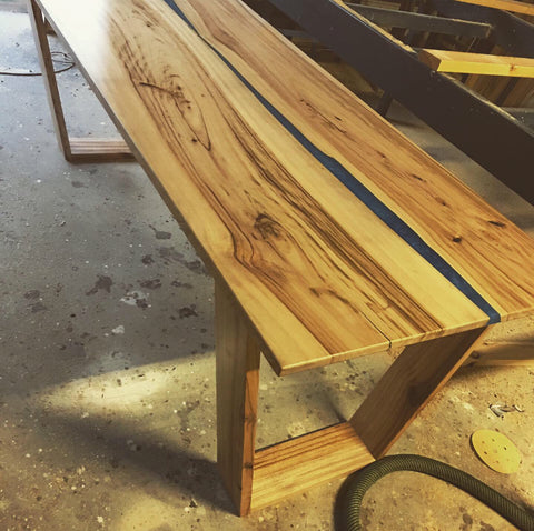 Resin Office Desk Brisbane Gold Coast Custom Furniture Resin Furniture