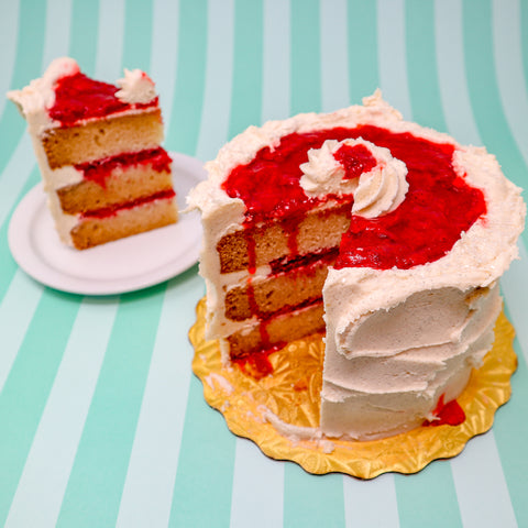 gluten-free vegan cake Strawberry Shortcake