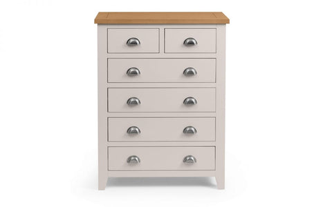 Julian Bowen Two Tone Chest Of Drawers-Better Bed Company 
