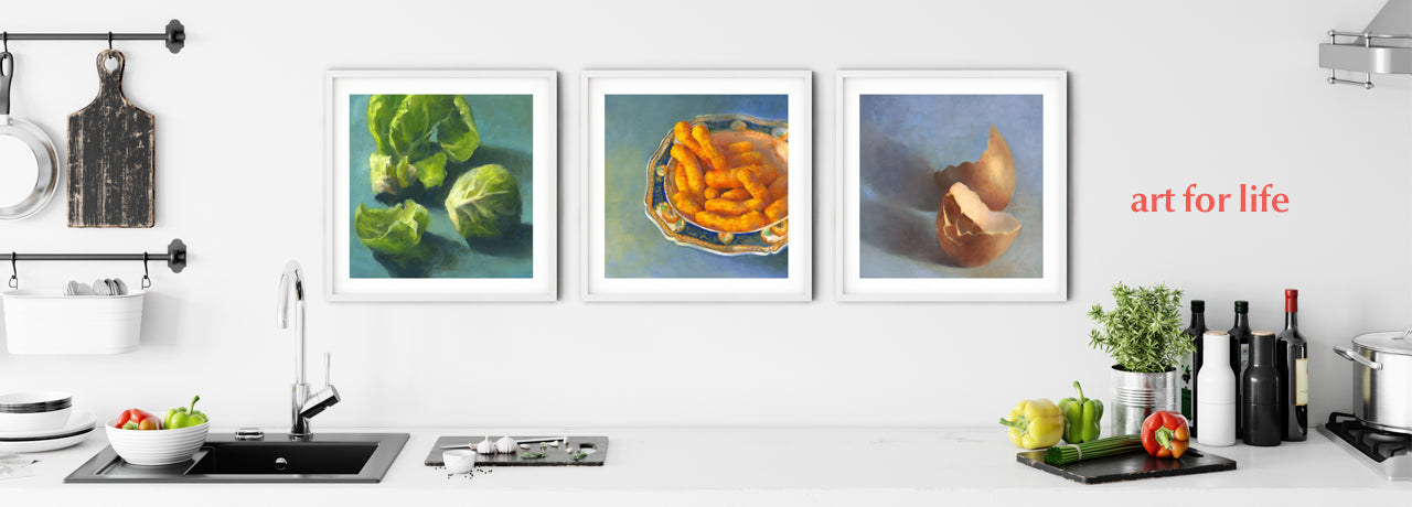 Galleria Fresco | fresh fun food art for your kitchen art wall