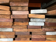 timber planks stacked