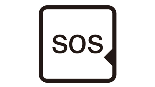 Sendet ein SOS Signal bei einem Sturz