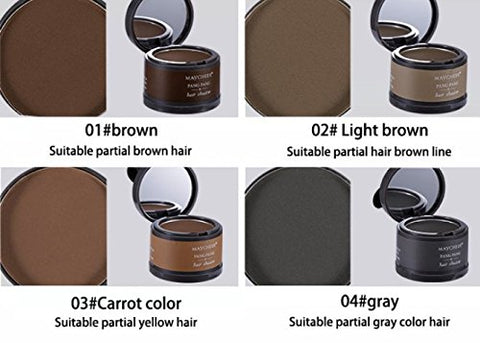 magical instant hairline concealer colours