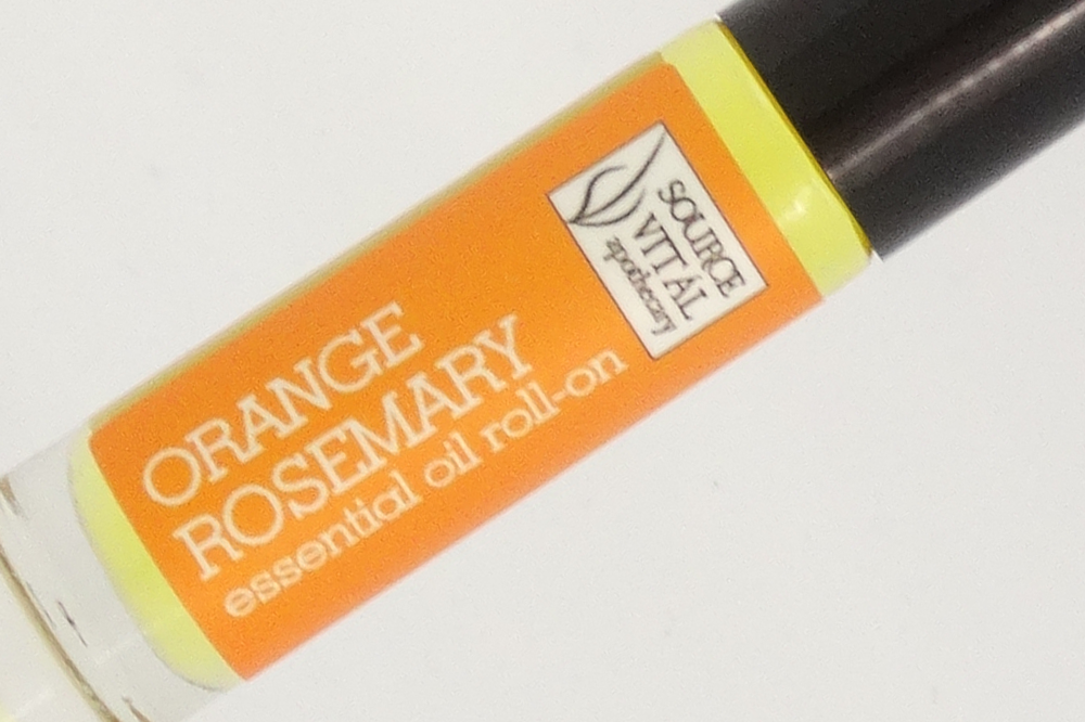 Orange Rosemary Essential Oil Roll-On by Source Vital 100% natural oil blend