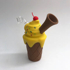 Ice Cream Themed Silicone Dab Rig