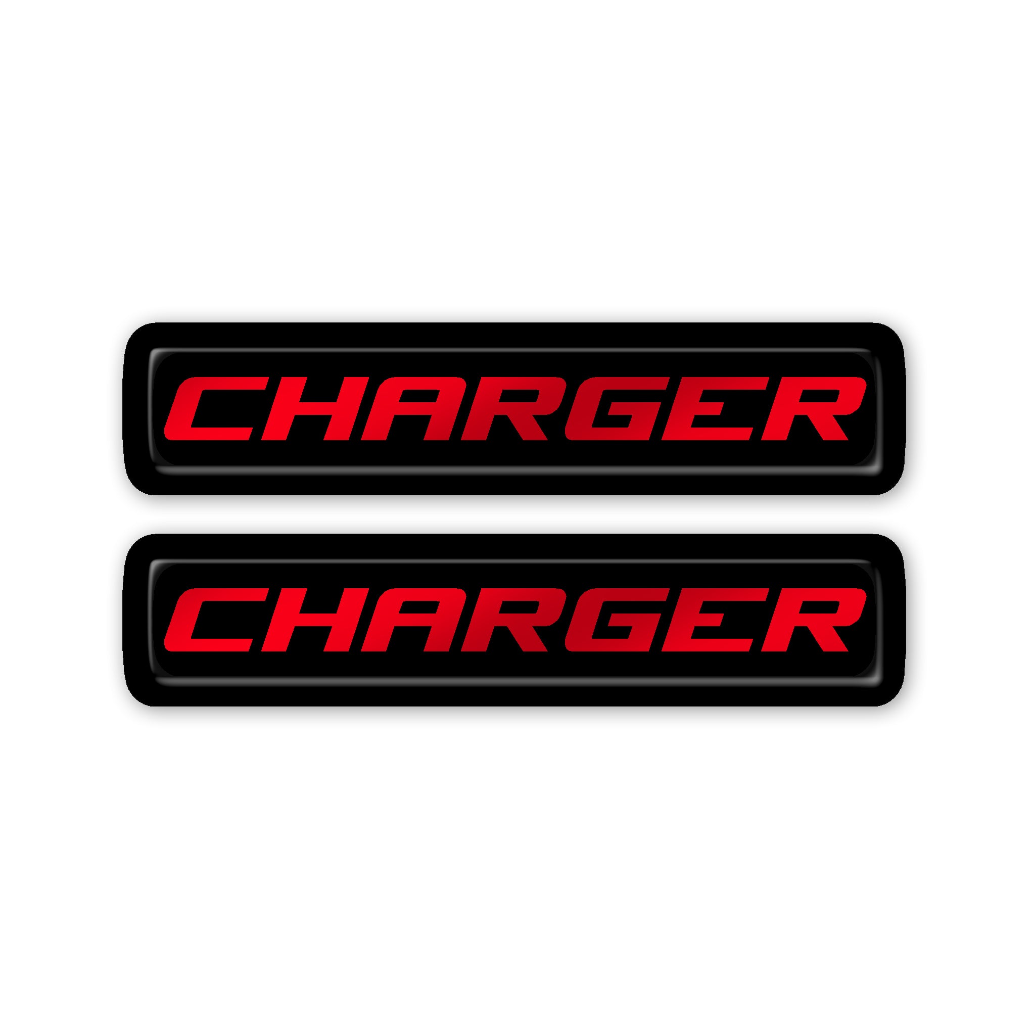 "Charger" Key Fob Inlay - ReBadge Design and Graphics