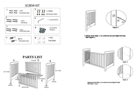 baby 1st crib manual