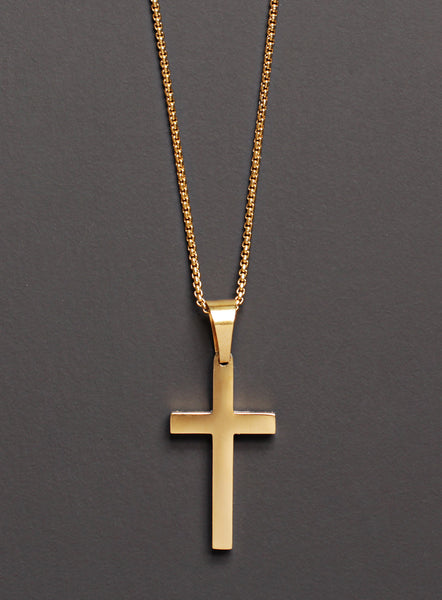 Large Gold Cross Necklace For Men We Are All Smith Mens Jewelry And Clothing 5767