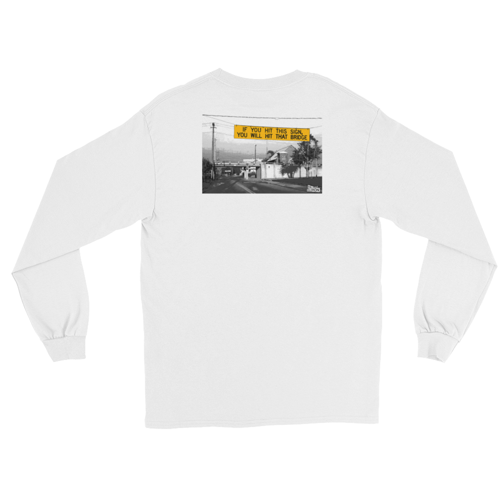 Download Bridge Picture - Front Back Long Sleeve T-Shirt - Hill ...