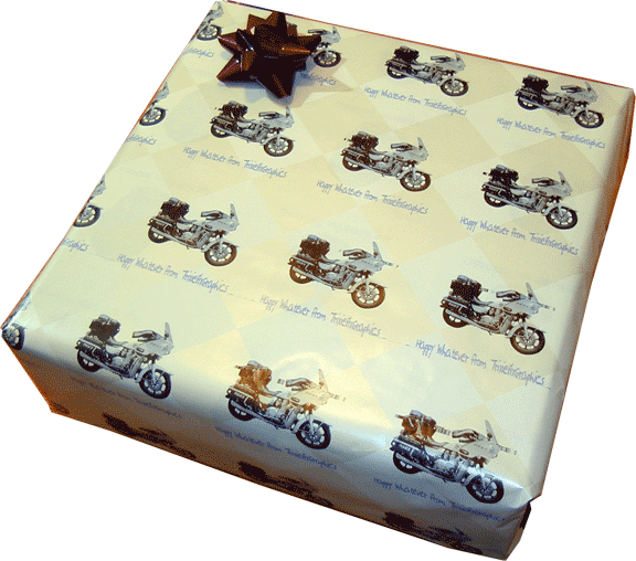 Personalized Gift Wrap