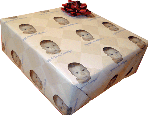 Customize Gift Wrap