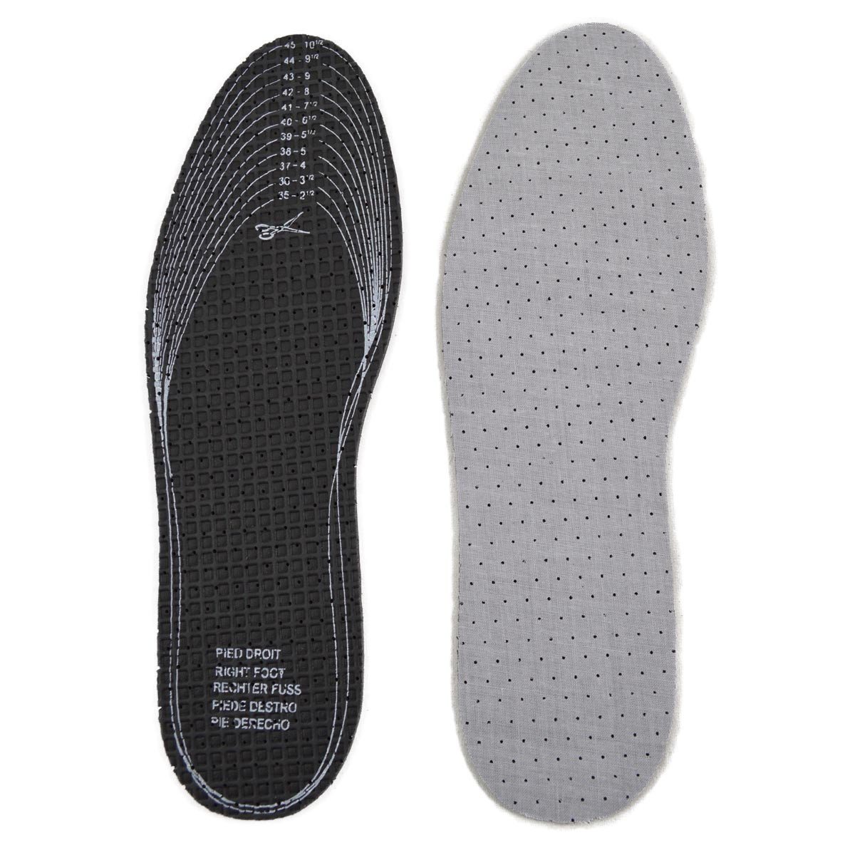 Saphir Multi-Size Charcoal Insoles - A Fine Pair of Shoes - English ...