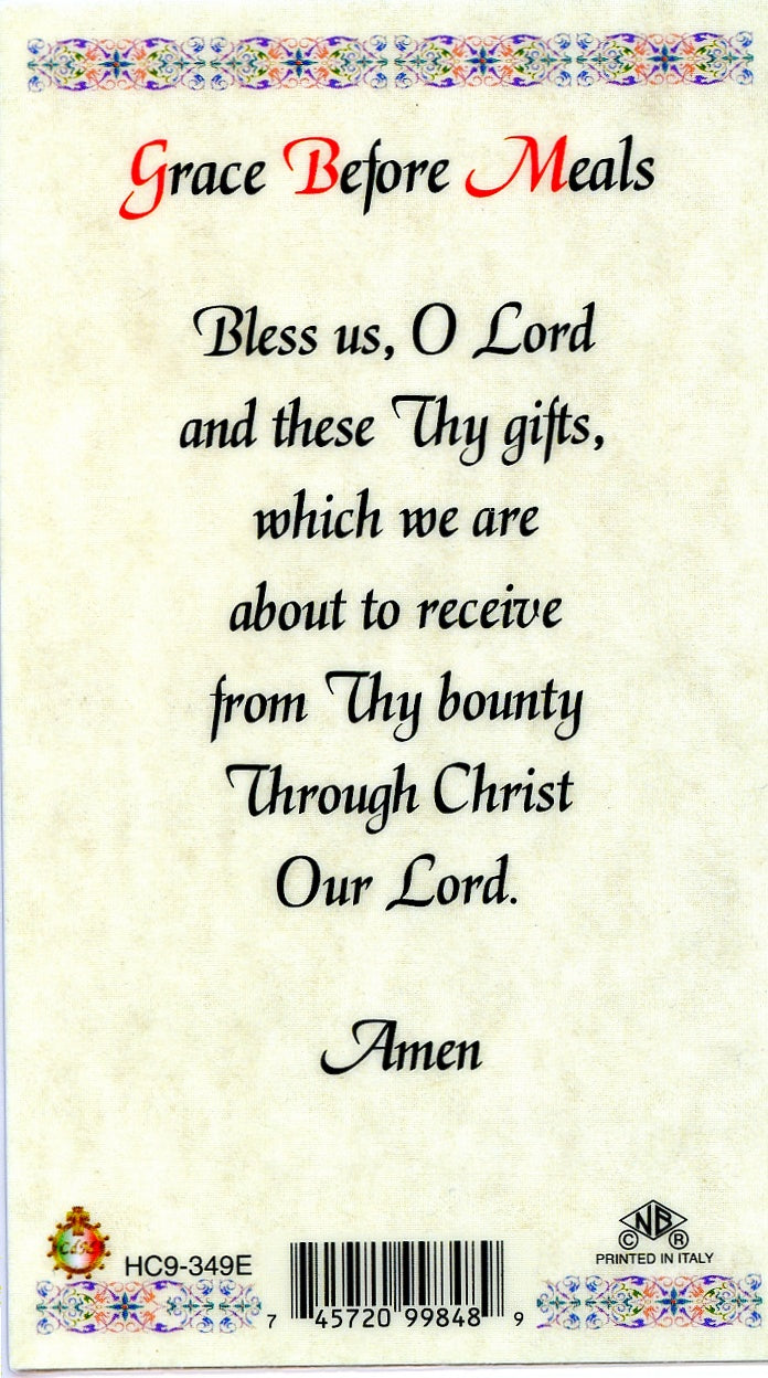 grace-before-meals-laminated-holy-cards-quantity-25-prayer-cards