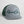 Heather Gray and Green "Round Top Pop 90" Mesh Back Hat