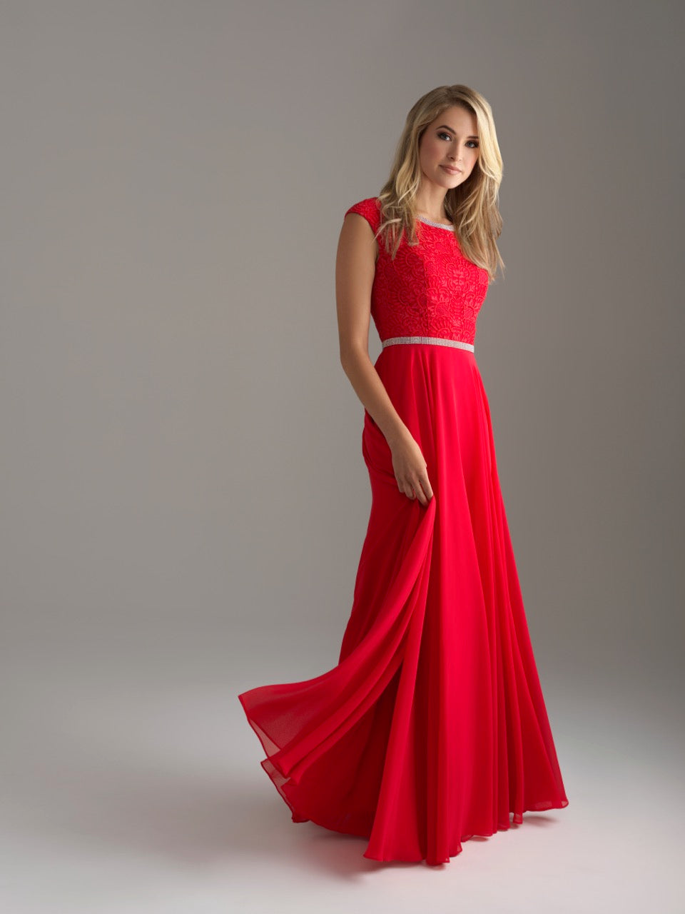 Allure 18-802 Modest Prom Dress | A Closet Full of Dresses