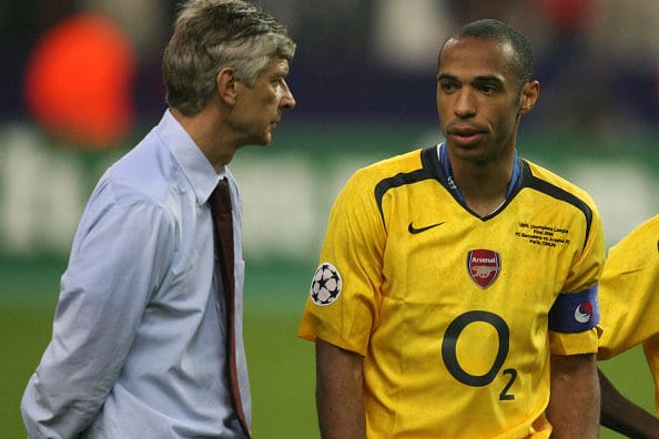 5 moments épiques associés au maillot Arsenal de Thierry Henry