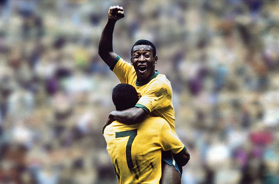 Pourquoi le maillot de Coupe du Monde 1970 de Pelé marque une époque