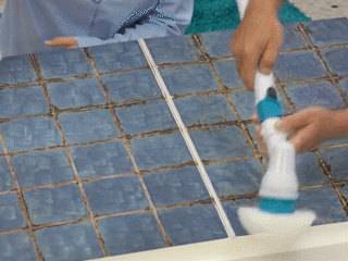 Electric Power Cleaning Scrubber