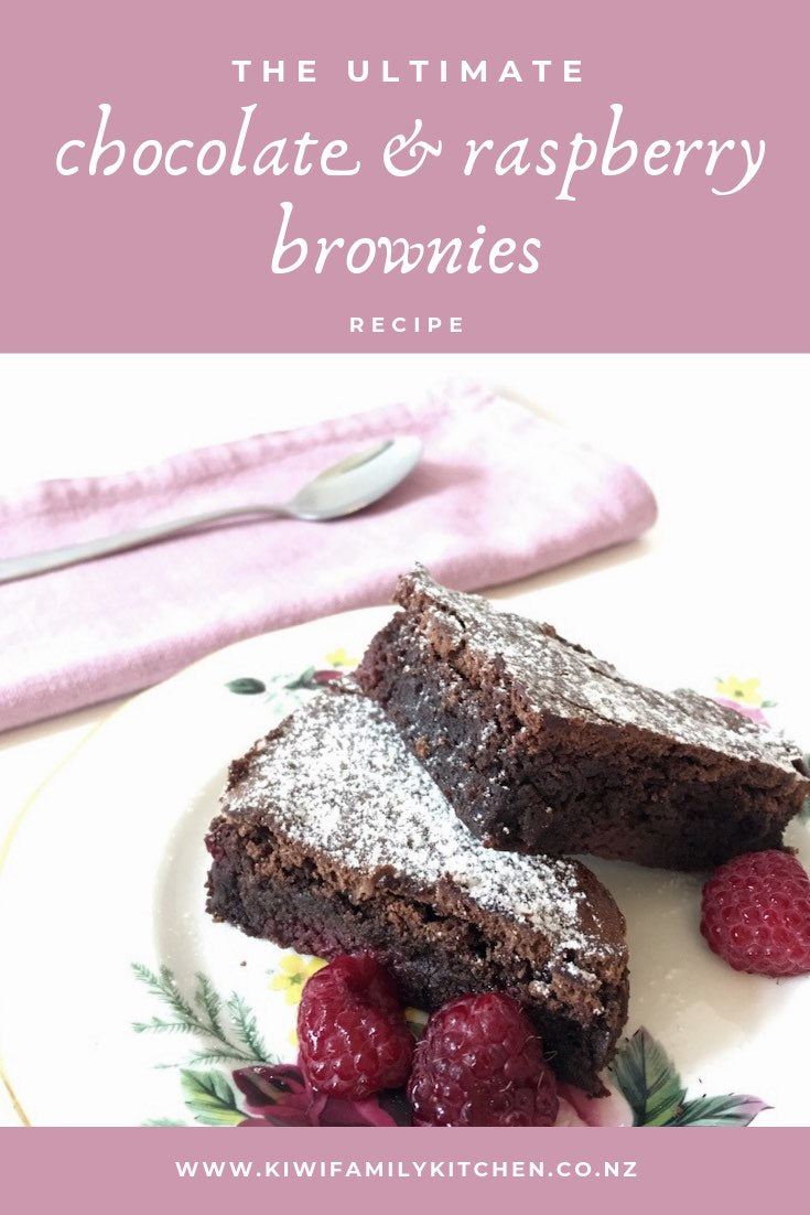 Chocolate & Raspberry Brownies Recipe NZ
