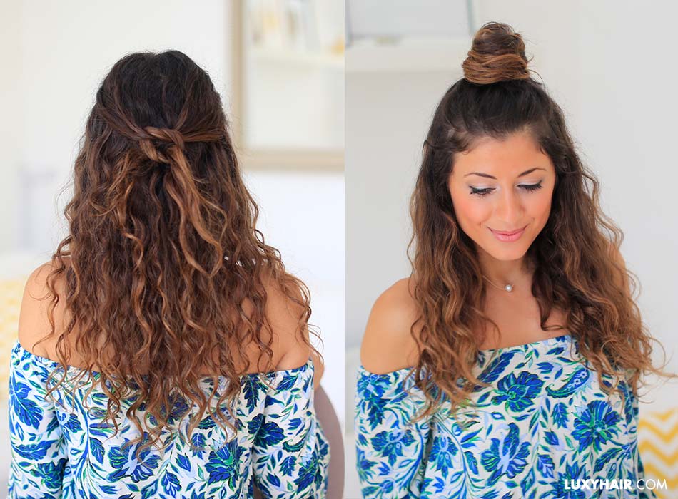 Easy Hairstyles for Curly Hair - Luxy® Hair